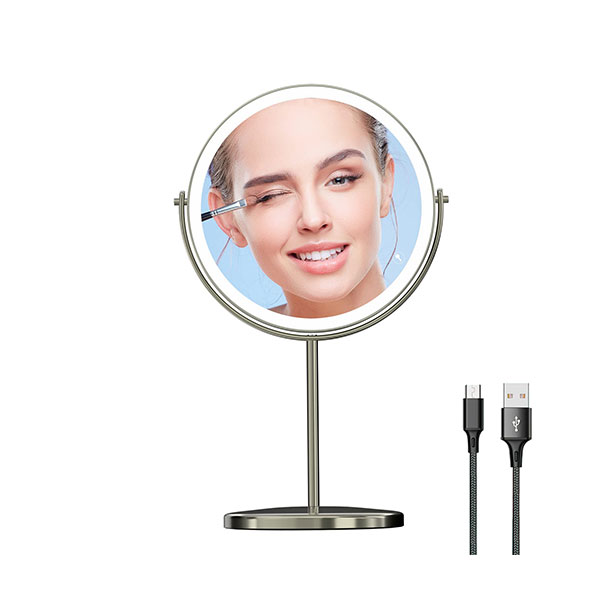 Miroir de maquillage éclairé